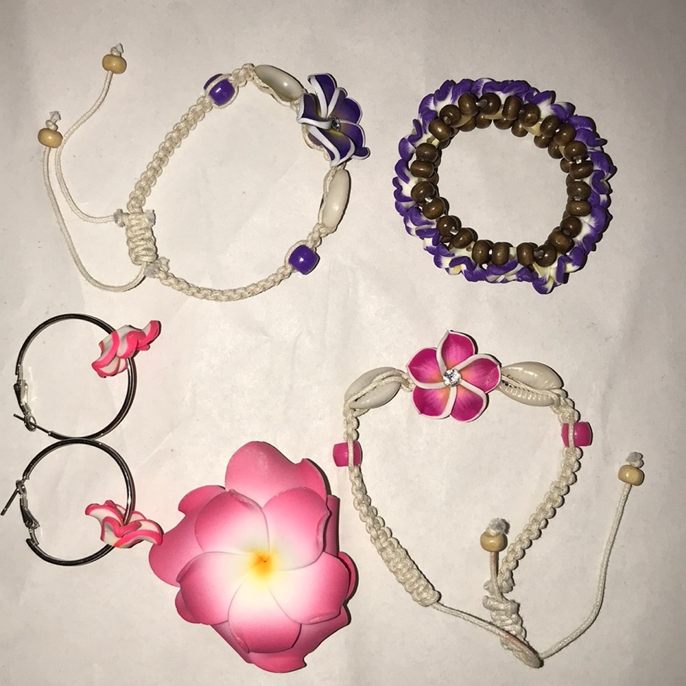 Plumeria jewelry